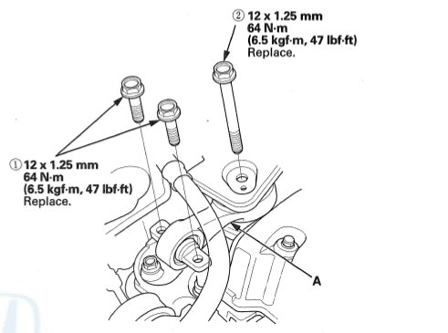 Upper torque mount