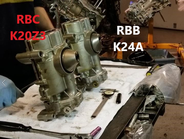 RBB vs RBC oil pump pick up comparison